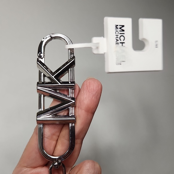 NWT MICHAEL KORS Silver Chain belt S/M Gorgeous! - Picture 4 of 4